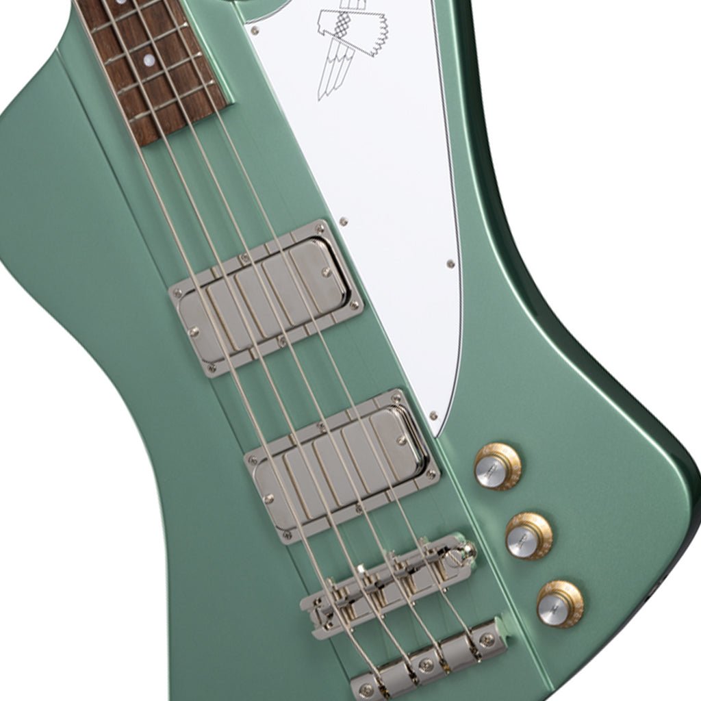 Epiphone Thunderbird 64 In Gig Bag Inverness Green Bass Guitars Sky Music