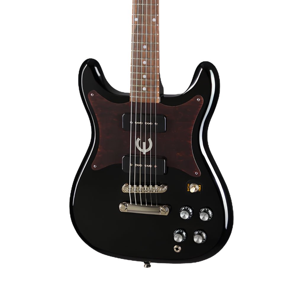 Epiphone Wilshire P90s Rosewood Fingerboard Electric Guitar - Ebony Electric Guitars Sky Music