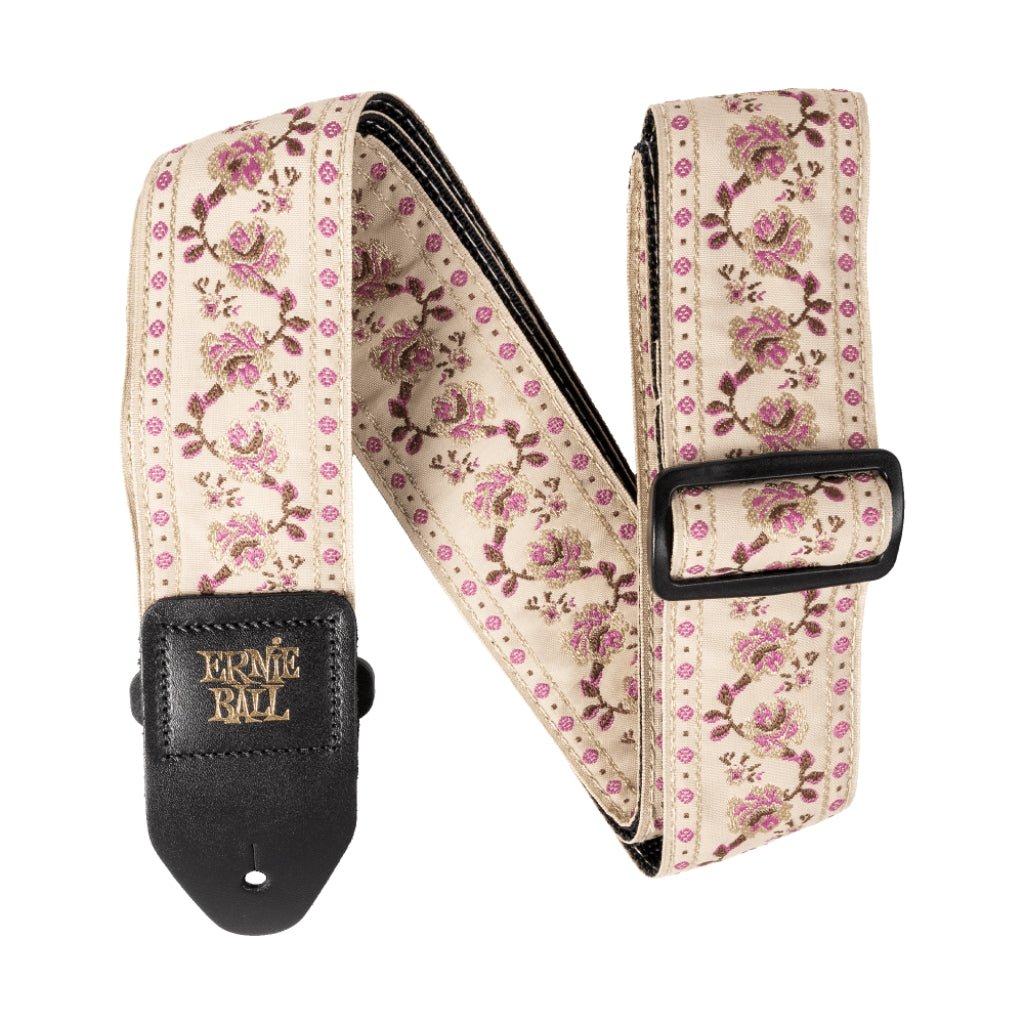 Ernie Ball Classic Jacquard Guitar Strap - Winding Rose Guitar Straps Sky Music