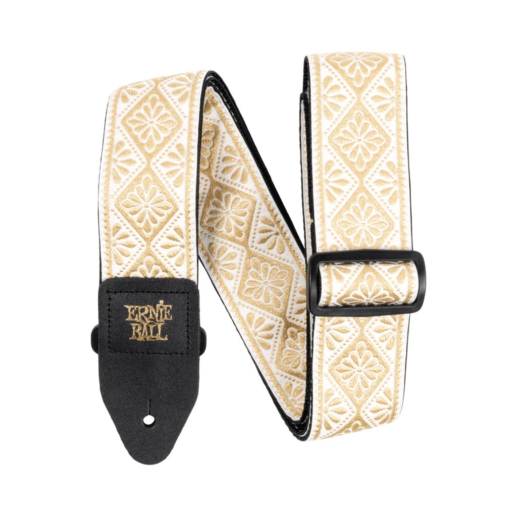 Ernie Ball Classic Jacquard Guitar Strap/Bass Strap - Diamond Blossom Guitar Straps Sky Music