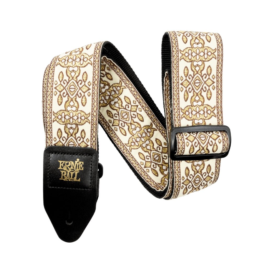 Ernie Ball Classic Jacquard Guitar Strap/Bass Strap - Golden Tapestry Guitar Straps Sky Music