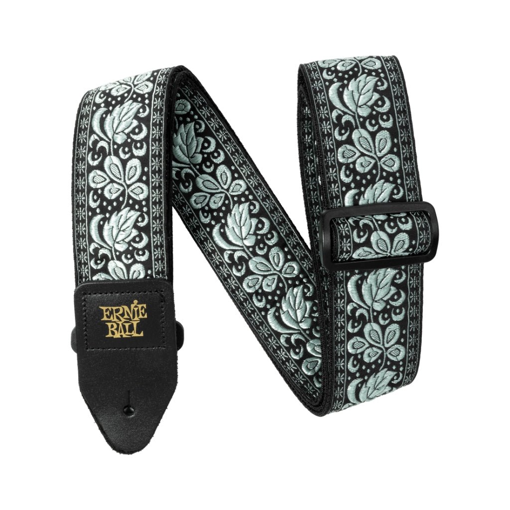Ernie Ball Classic Jacquard Guitar Strap/Bass Strap - Mint To Be Guitar Straps Sky Music