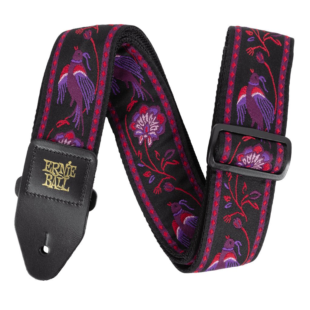 Ernie Ball Classic Jacquard Guitar/Bass Strap - Pleasant Pheasant Guitar Straps Sky Music