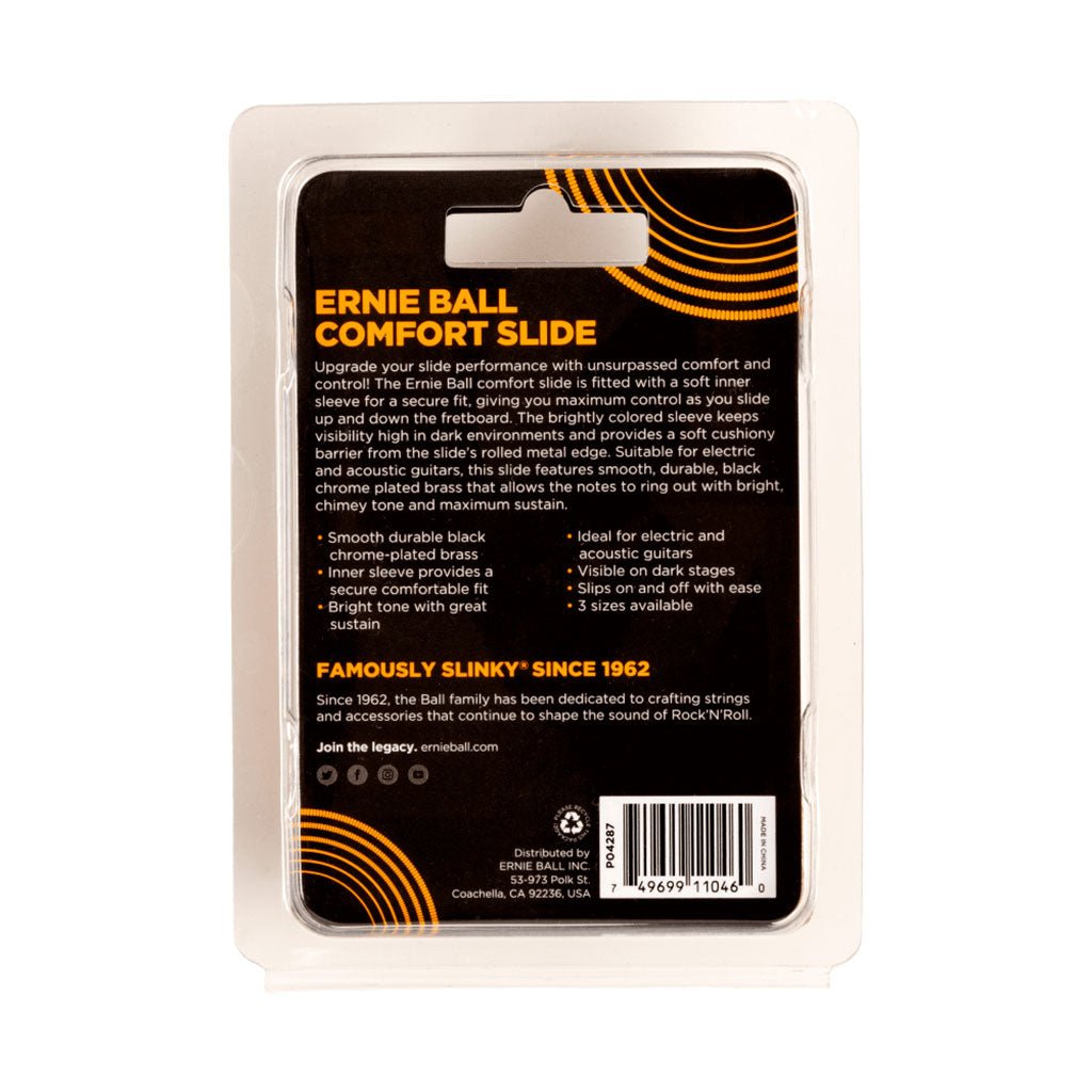 Ernie Ball Comfort Slide - Small Guitar Slides Sky Music
