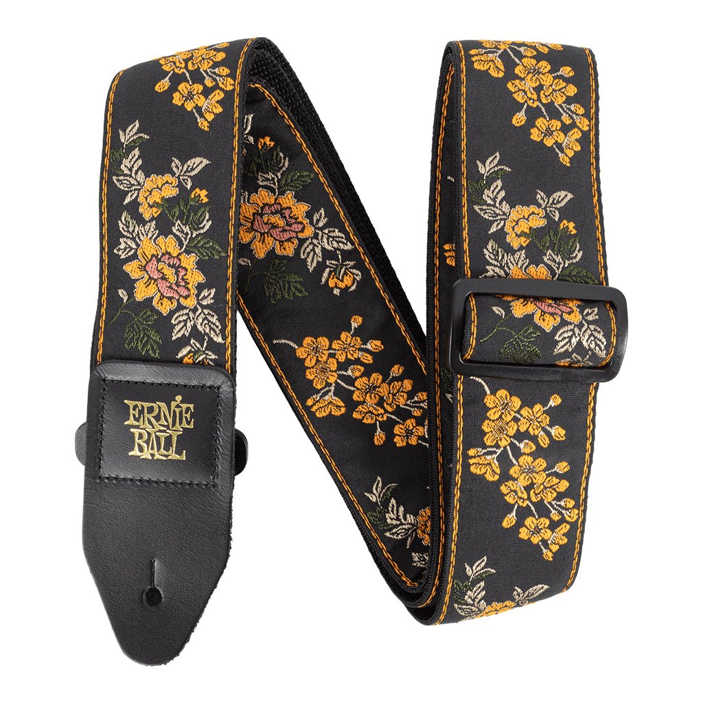 Ernie Ball Jacquard Strap - Tangerine Blossom Guitar Straps Sky Music