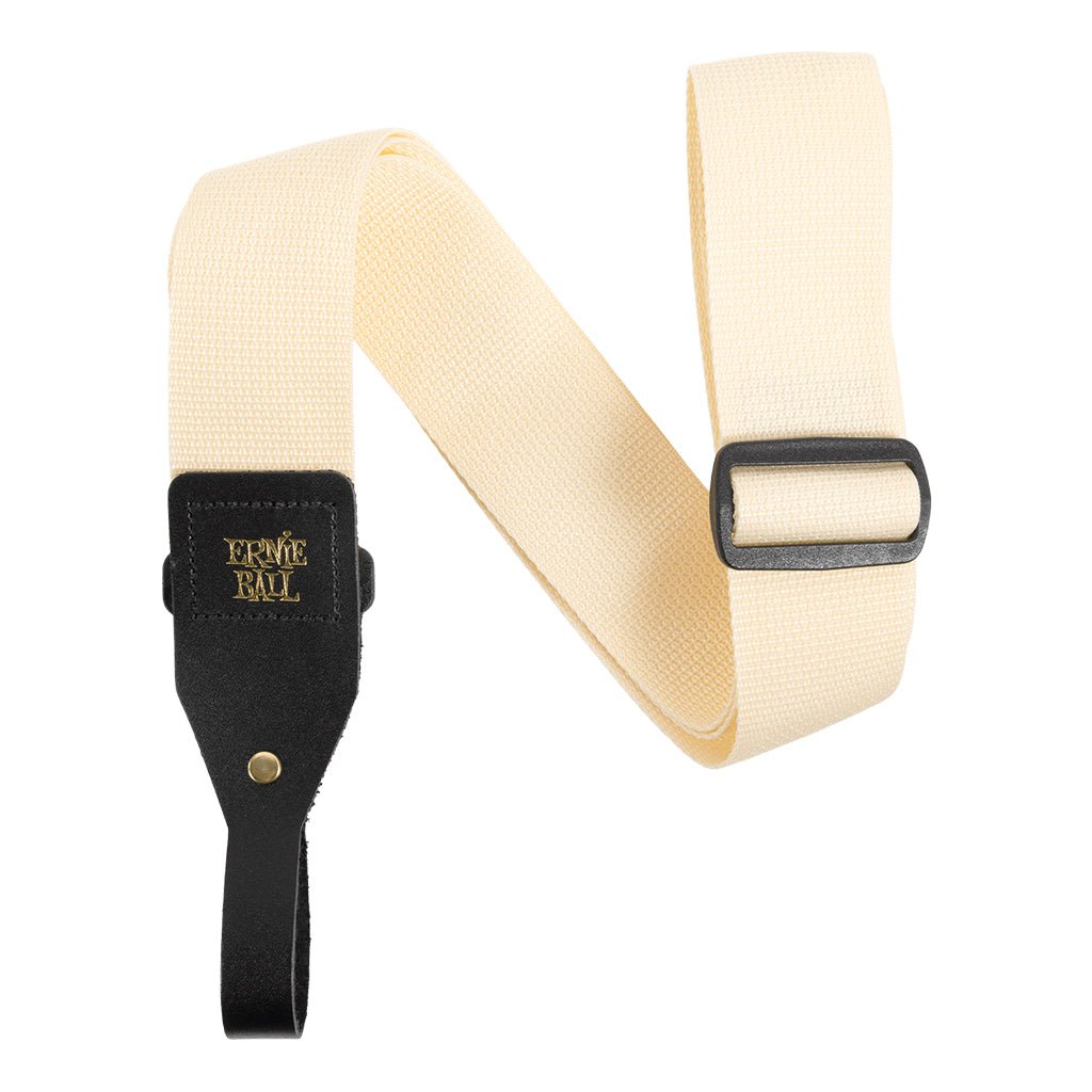 Ernie Ball Polypro Acoustic Guitar Strap - Cream Guitar Straps Sky Music