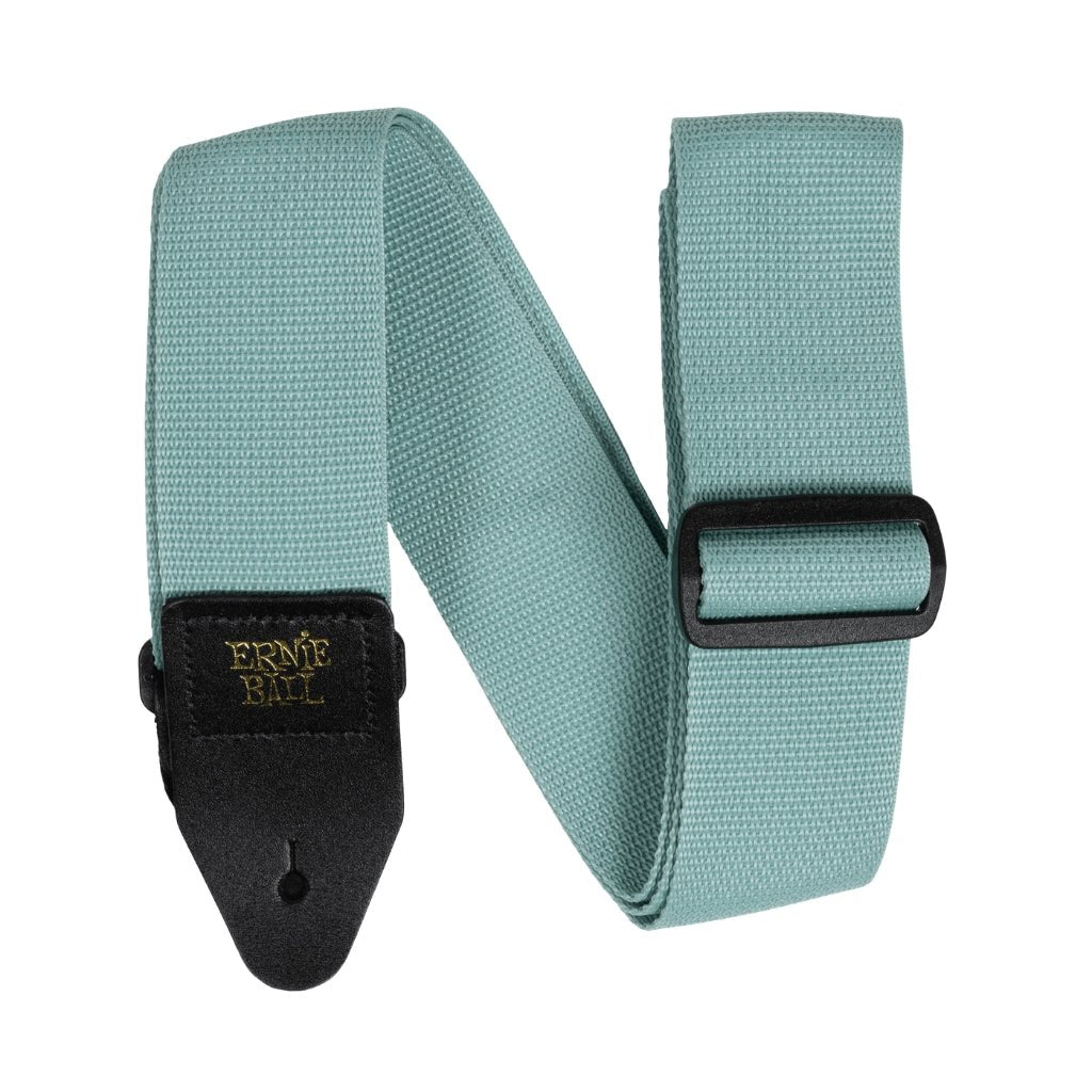 Ernie Ball Polypro Guitar Strap/Bass Strap - Tidal Green Guitar Straps Sky Music