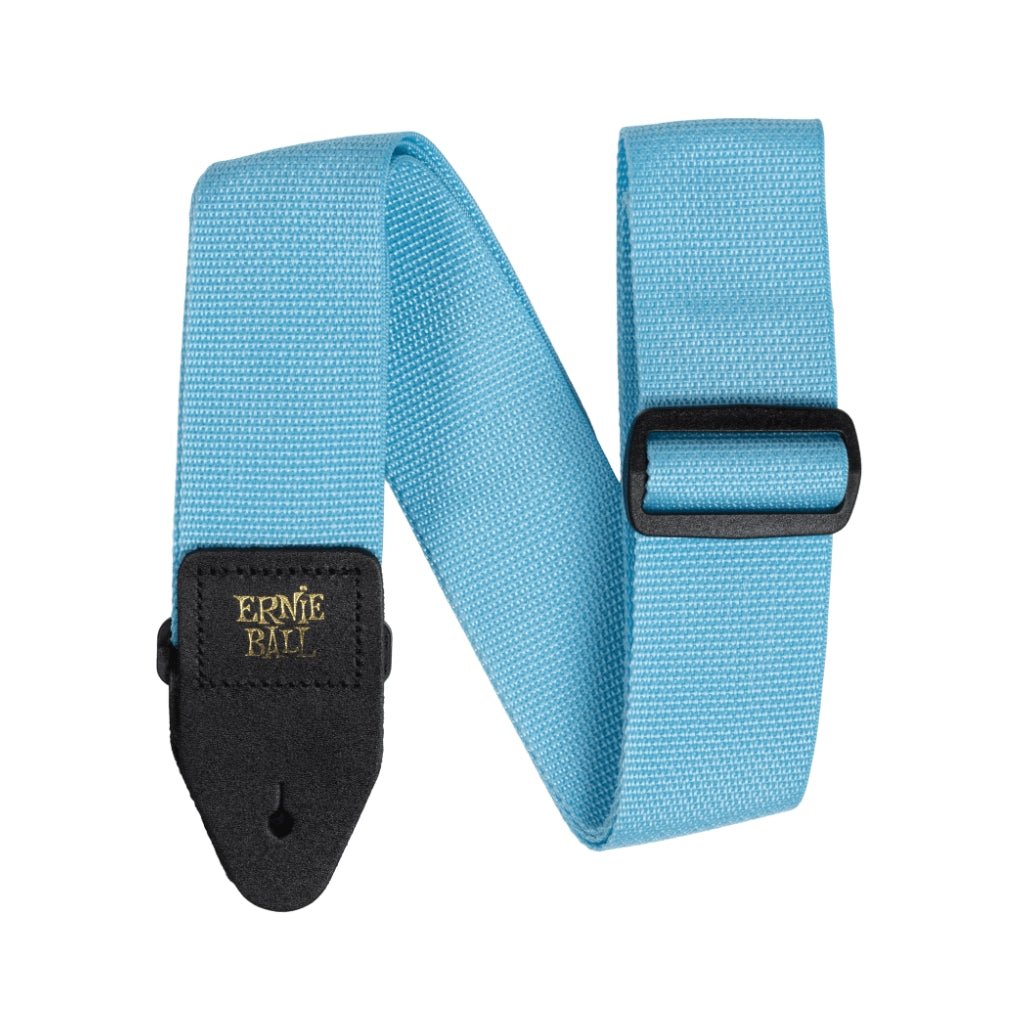 Ernie Ball Polypro Guitar/Bass Strap - Breaker Blue Guitar Straps Sky Music