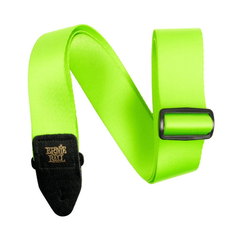 Ernie Ball Premium Guitar Strap/Bass Strap - Neon Green Guitar Straps Sky Music