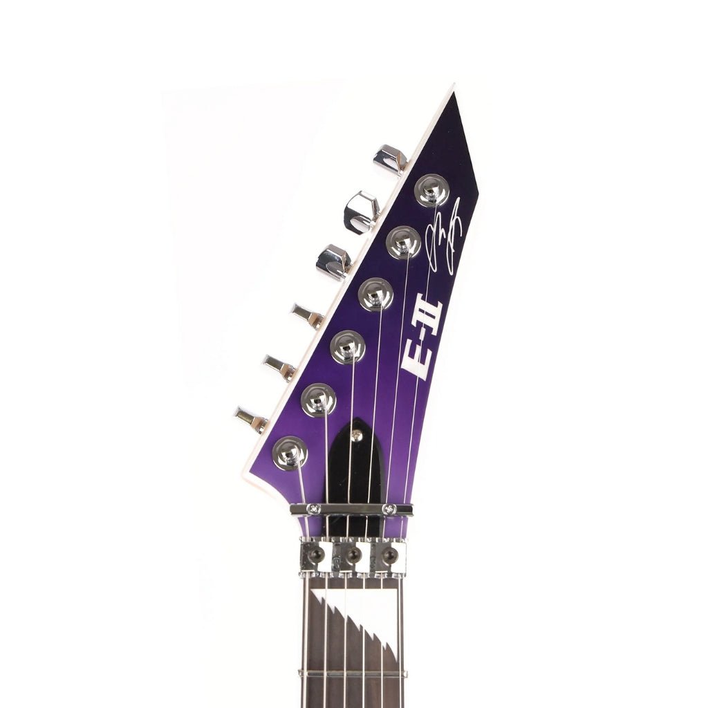 ESP E-II Alexi Ripped Electric Guitar - Purple Fade Satin Electric Guitars Sky Music