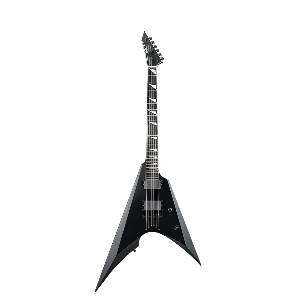 ESP E-II Arrow Neck Thru Electric Guitar w/Case - Black Electric Guitars Sky Music