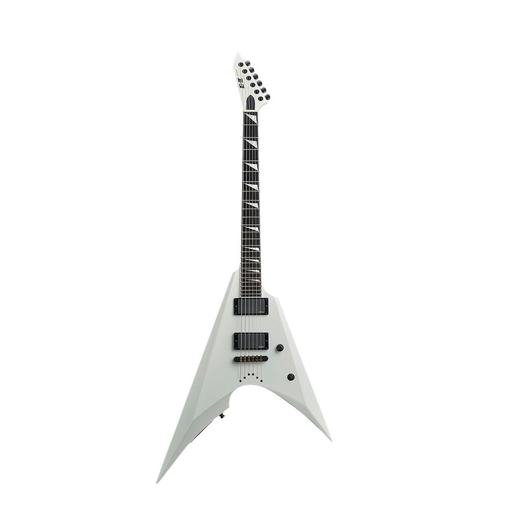 ESP E-II Arrow Neck Thru Electric Guitar w/Case - Snow White Electric Guitars Sky Music