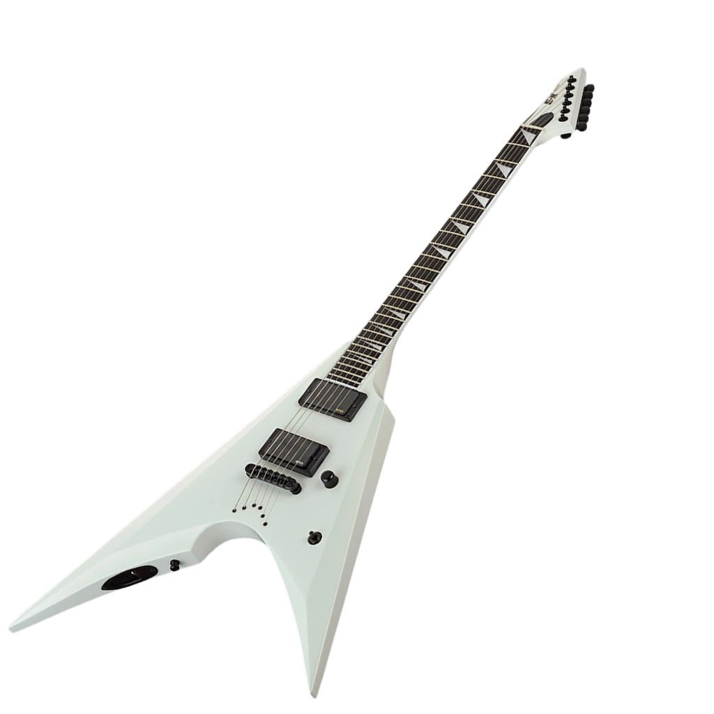 ESP E-II Arrow Neck Thru Electric Guitar w/Case - Snow White Electric Guitars Sky Music