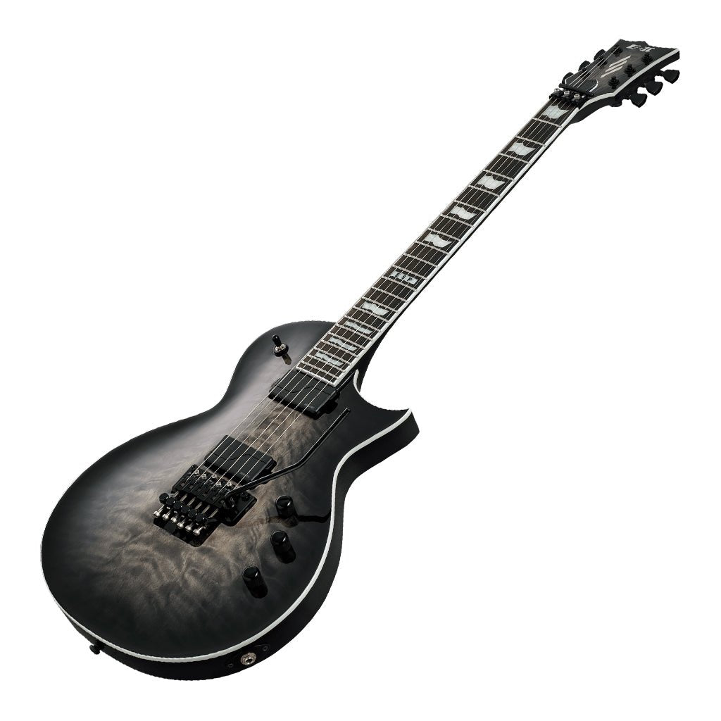 ESP E-II EC FR QM Charcoal Burst Electric Guitars Sky Music