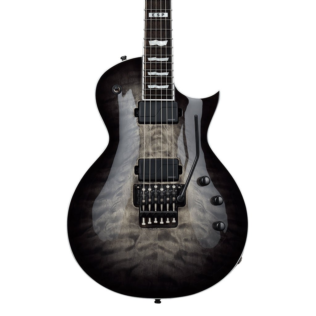 ESP E-II EC FR QM Charcoal Burst Electric Guitars Sky Music