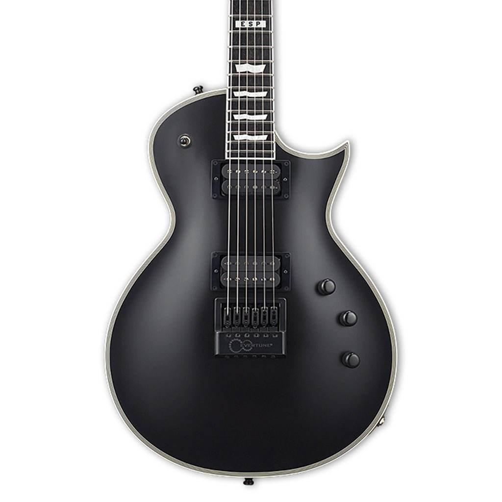 ESP E-II Eclipse Evertune - Black Satin Electric Guitars Sky Music