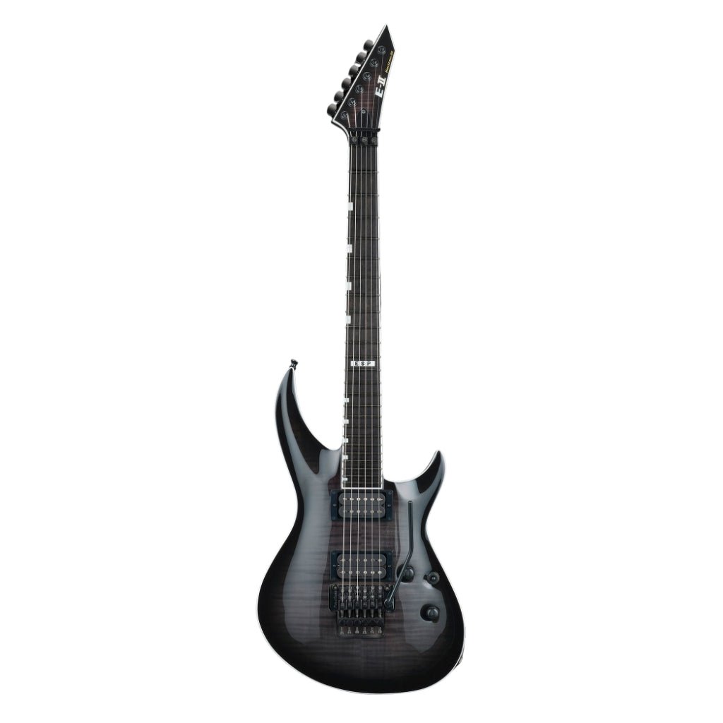 ESP E-II Horizon 3 Flame Maple - See Through Black Electric Guitars Sky Music