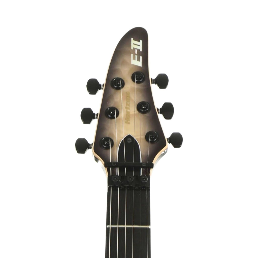 ESP E-II Horizon FR Quilt Maple Top Electric Guitar - Black Natural Burst Electric Guitars Sky Music