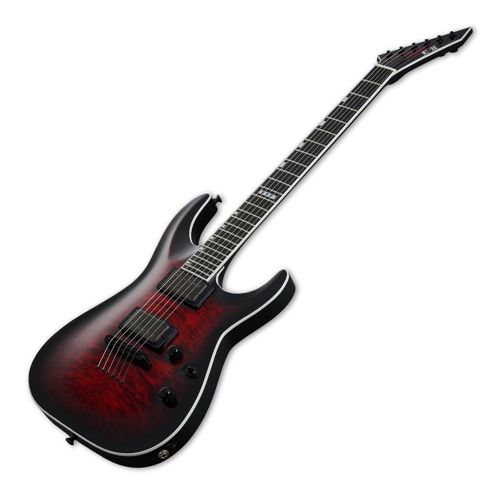 ESP E-II Horizon NT-II Electric Guitar Quilted Maple - See Thru Black Cherry Sunburst Electric Guitars Sky Music