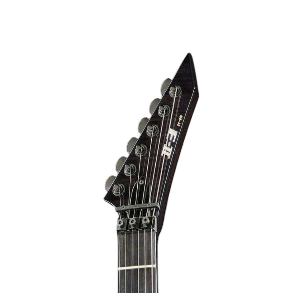 ESP E-II M-II Left Handed Electric Guitar - See Thru Black Electric Guitars Sky Music