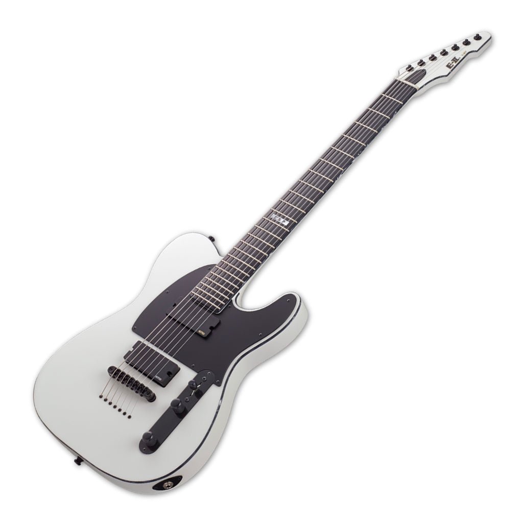 ESP E-II T-B7 Baritone Electric Guitar 7-String - Snow White Electric Guitars Sky Music