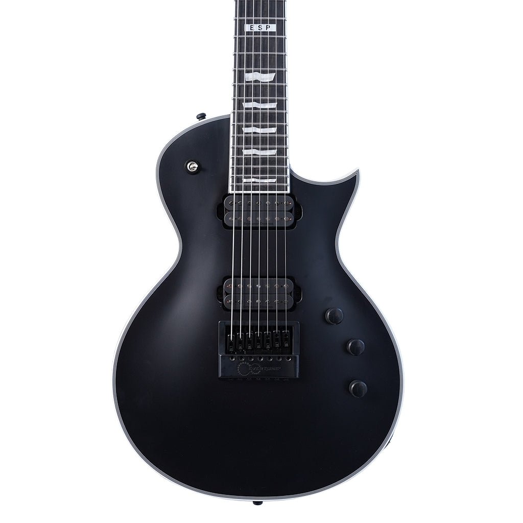 ESP E2 Eclipse 7-String Electric Guitar w/Evertune Bridge - Black Electric Guitars Sky Music