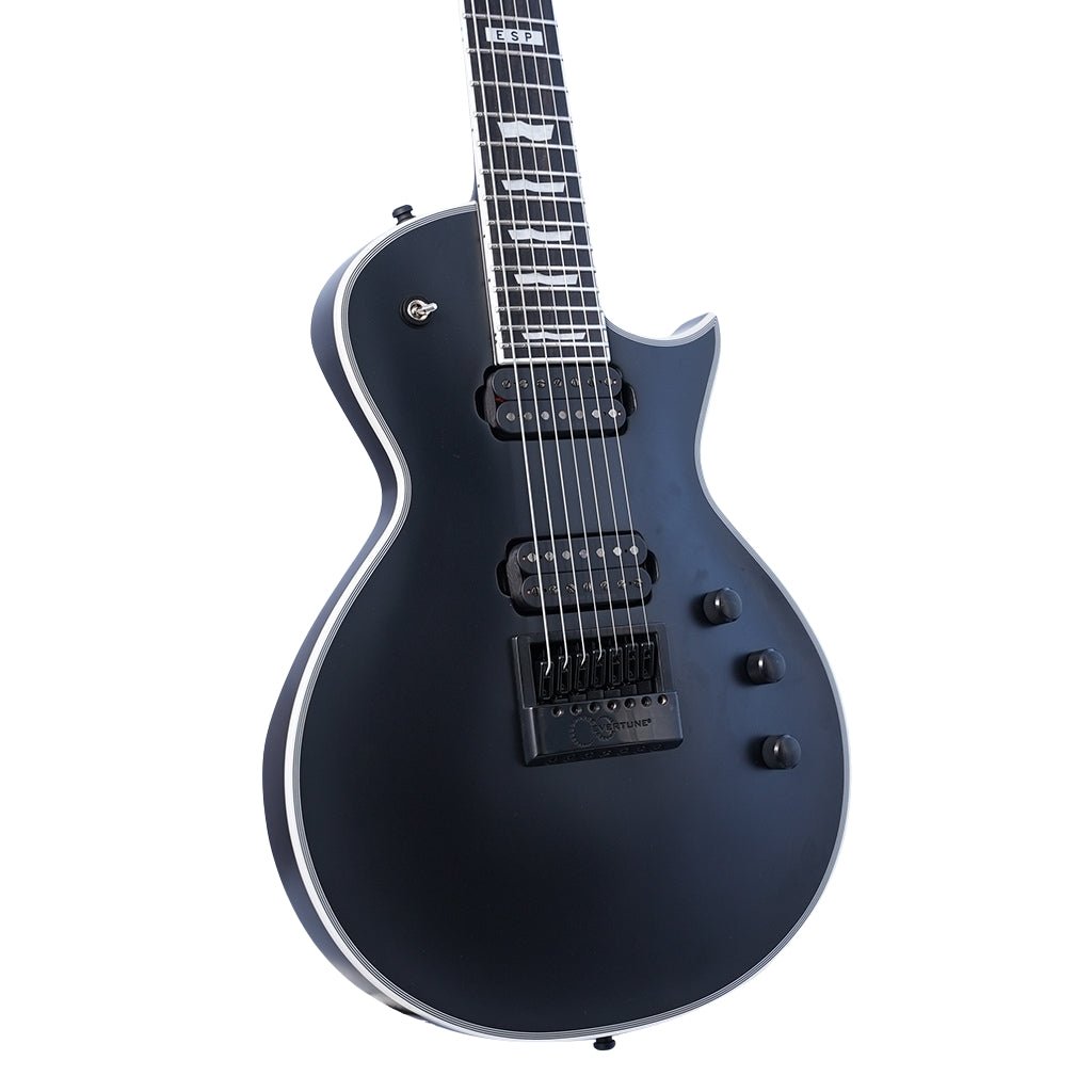 ESP E2 Eclipse 7-String Electric Guitar w/Evertune Bridge - Black Electric Guitars Sky Music