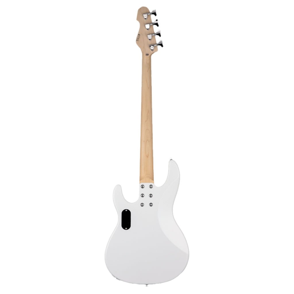 ESP LTD AP-204 Bass Guitar - Snow White Satin Bass Guitars Sky Music