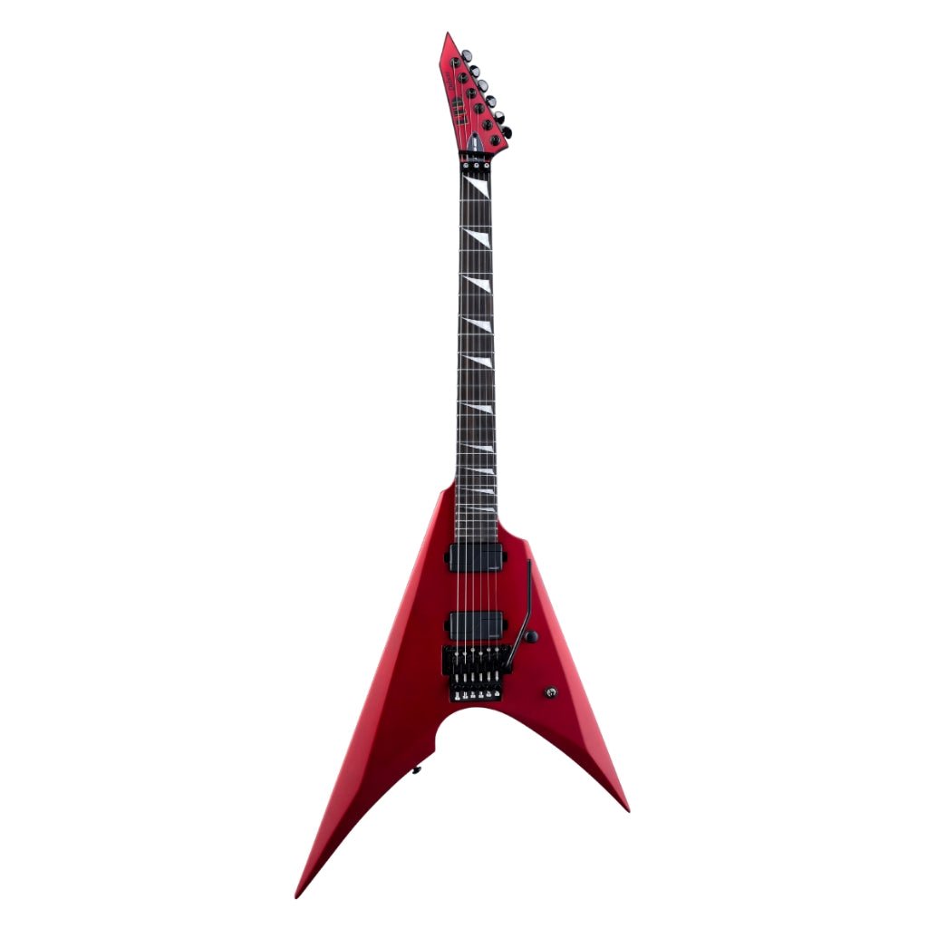 ESP LTD Arrow-1000 Fishman Pickups Electric Guitar - Candy Apple Red Satin Electric Guitars Sky Music