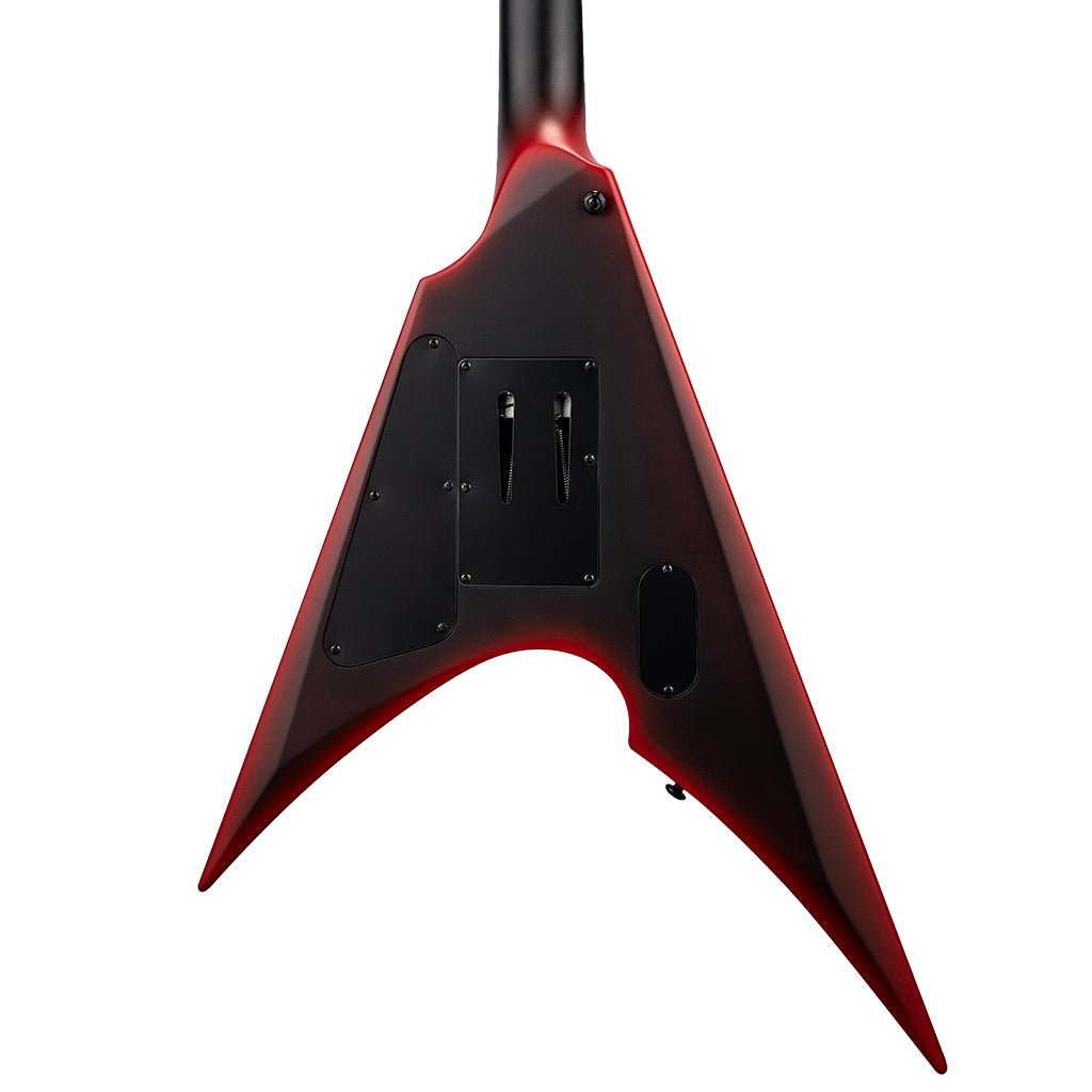 ESP LTD Arrow Black Metal Electric Guitar - Black Red Burst Satin Electric Guitars Sky Music