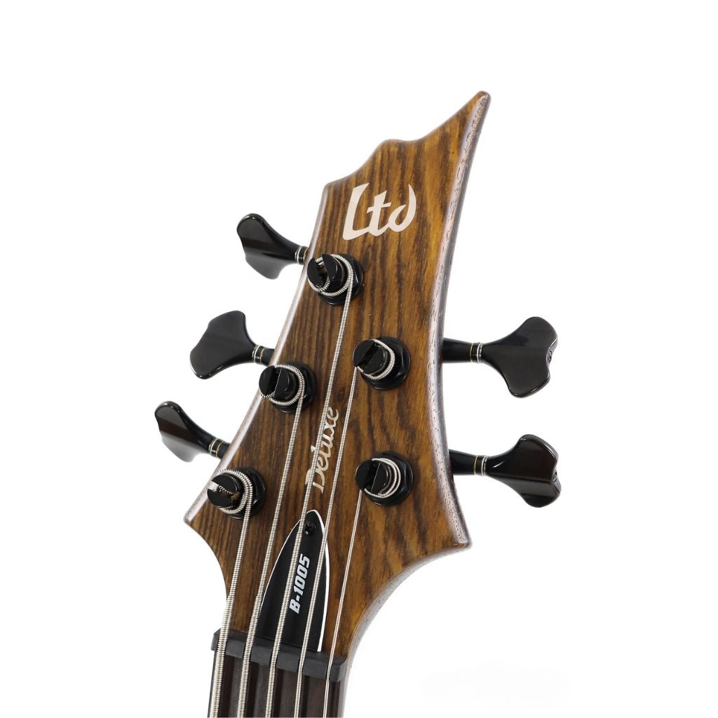 ESP LTD B-1005 Bass Guitar - Natural Satin Bass Guitars Sky Music