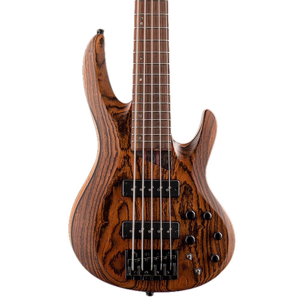 ESP LTD B-1005 Bass Guitar - Natural Satin Bass Guitars Sky Music