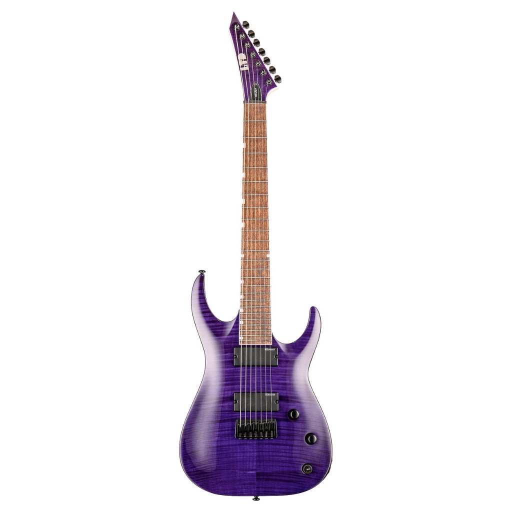 ESP LTD Brian "Head" Welch SH-207 FM 7-String Electric Guitar - See Thru Purple Electric Guitars Sky Music