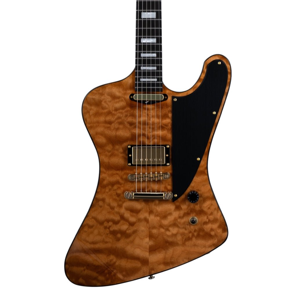 ESP LTD Caleb Shomo CS-II Quilted Maple Top Electric Guitar - Vintage Natural Electric Guitars Sky Music