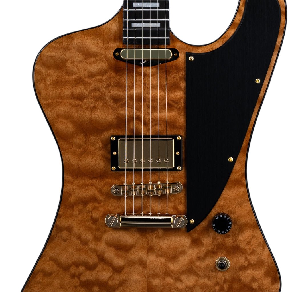 ESP LTD Caleb Shomo CS-II Quilted Maple Top Electric Guitar - Vintage Natural Electric Guitars Sky Music