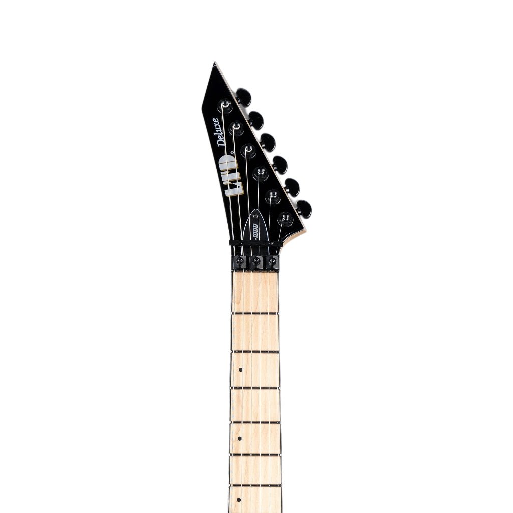 ESP LTD Deluxe M-1000 Maple Electric Guitar - Black Electric Guitars Sky Music