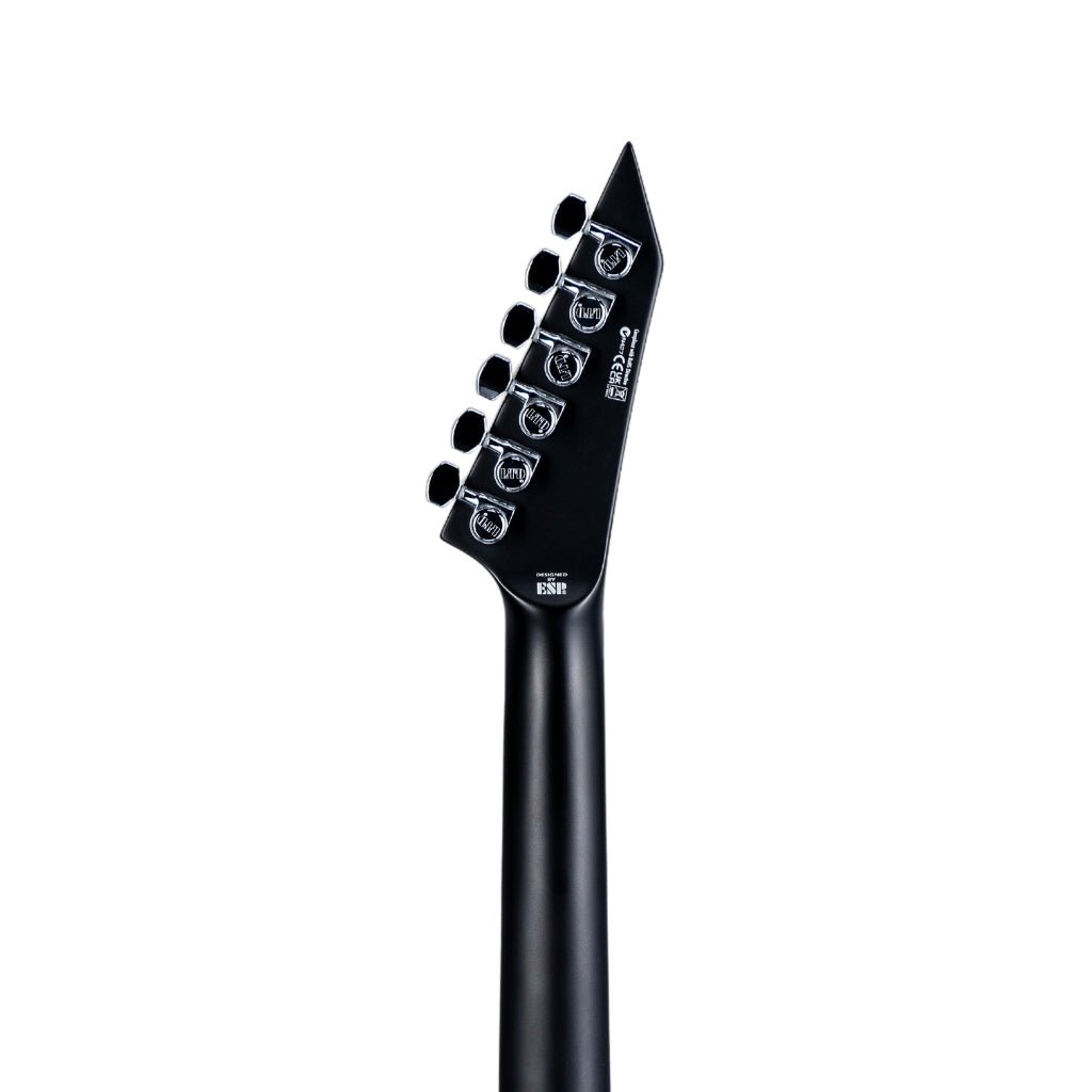 ESP LTD Deluxe MH-1000NT Bold Binding Electric Guitar - Black Satin Electric Guitars Sky Music