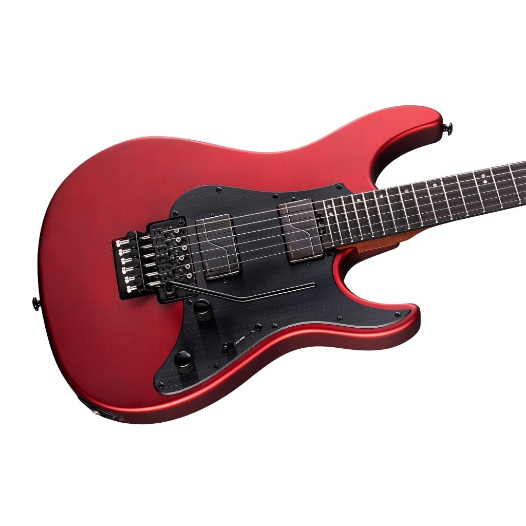 ESP LTD Deluxe SN-1000 FR Electric Guitar - Candy Apple Red Satin Electric Guitars Sky Music