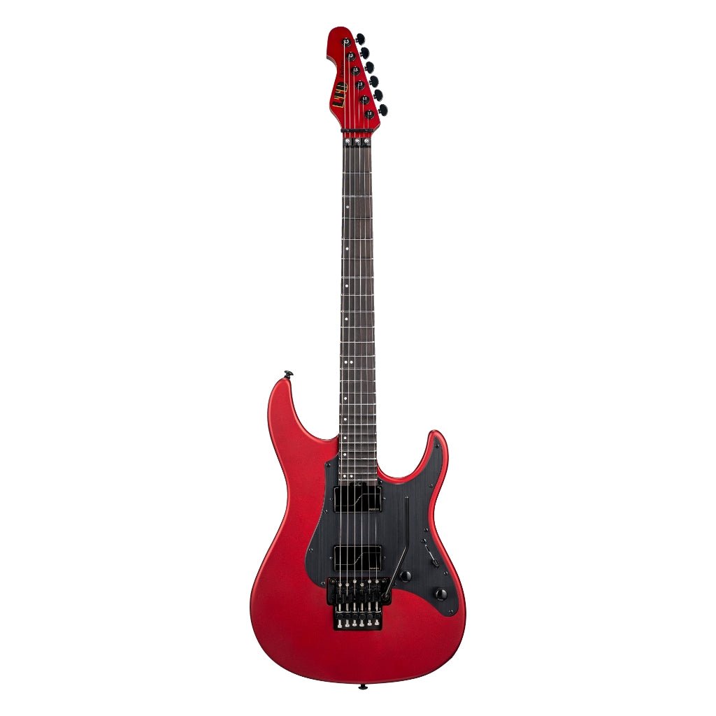 ESP LTD Deluxe SN-1000 FR Electric Guitar - Candy Apple Red Satin Electric Guitars Sky Music