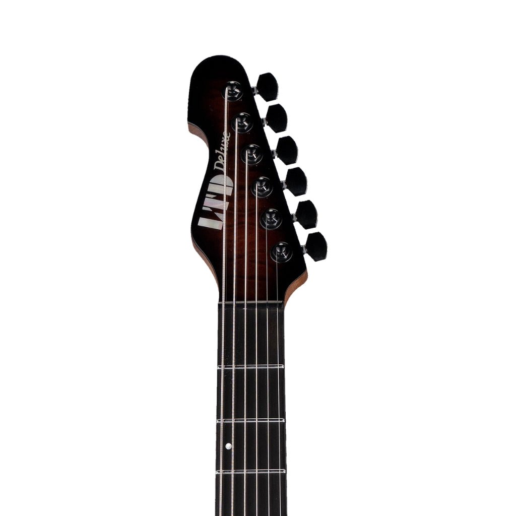 ESP LTD Deluxe SN-1000 HT Electric Guitar - Dark Brown Sunburst Electric Guitars Sky Music