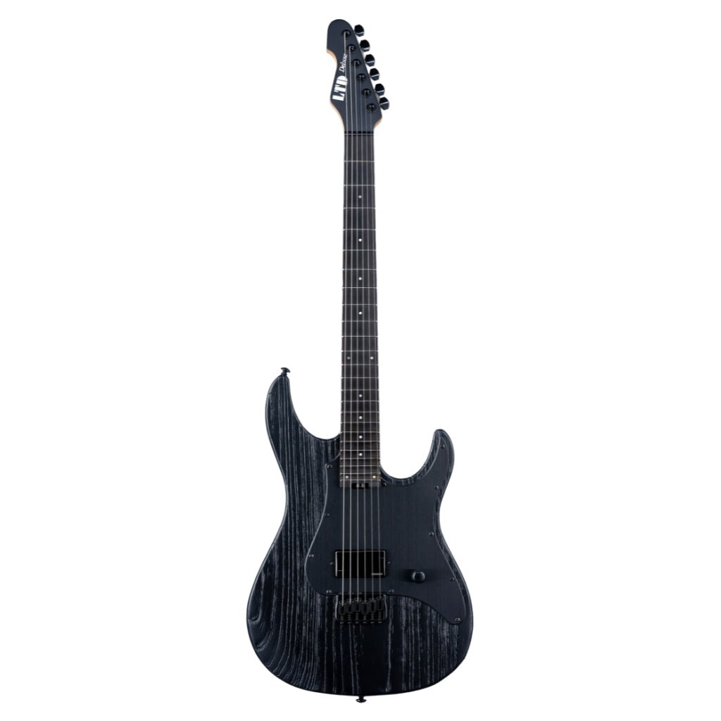 ESP LTD Deluxe SN-1HT Electric Guitar - Black Blast Rev Electric Guitars Sky Music