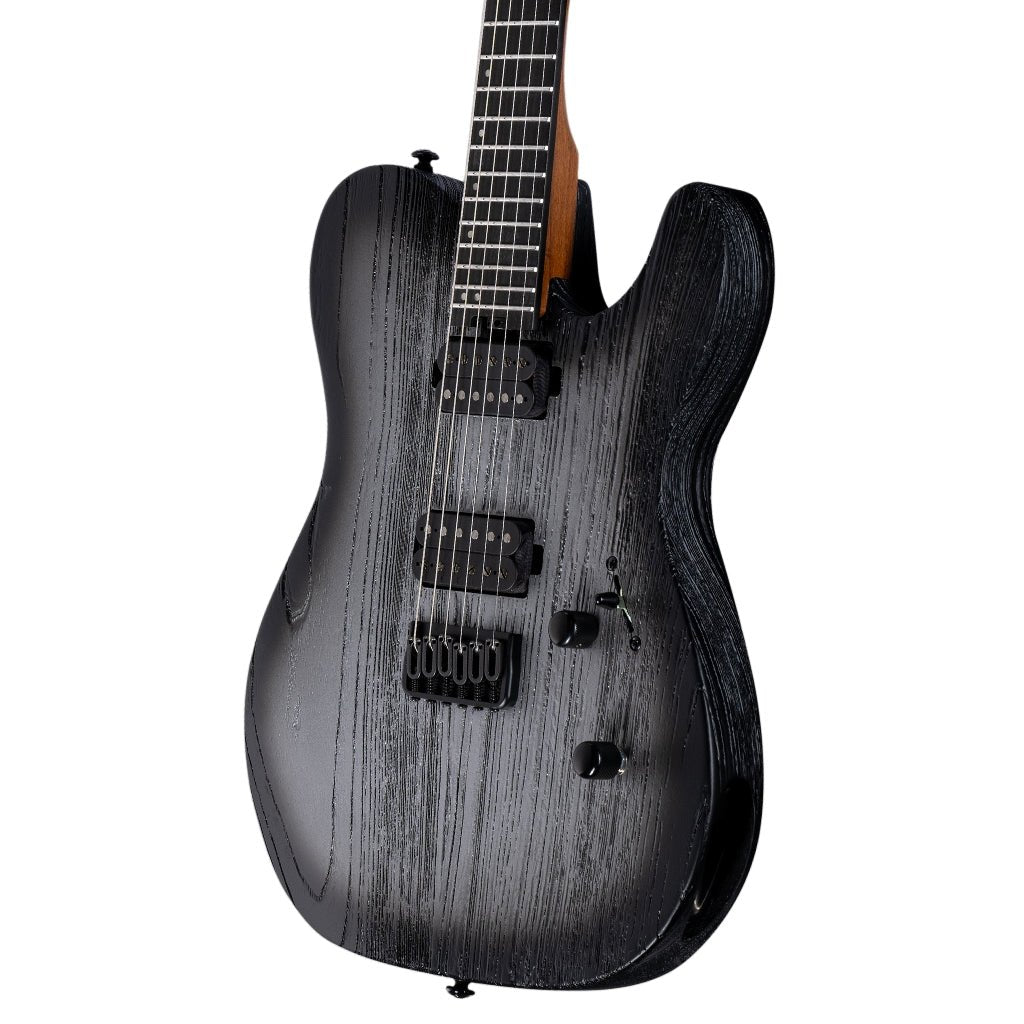 ESP LTD Deluxe TE-1000 Electric Guitar - Silver Blast Electric Guitars Sky Music