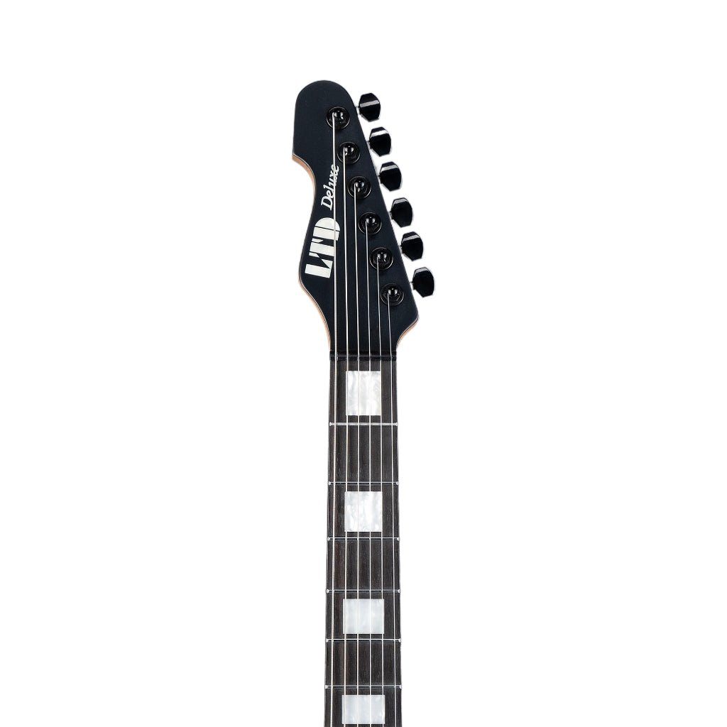 ESP LTD Deluxe XJ-1 Baritone HT Electric Guitar - Silver Blast Electric Guitars Sky Music