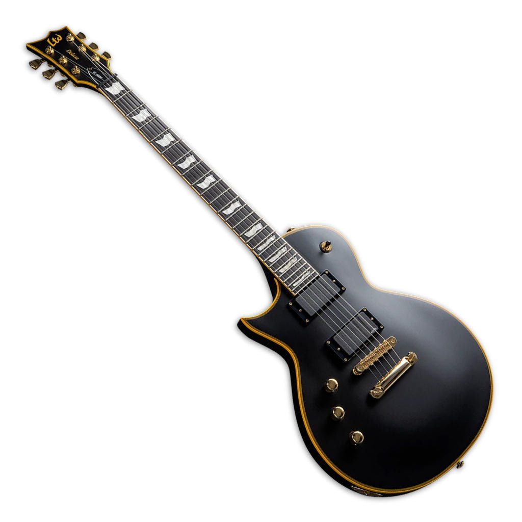 ESP LTD EC-1000 Deluxe Left Handed Electric Guitar - Vintage Black Electric Guitars Sky Music