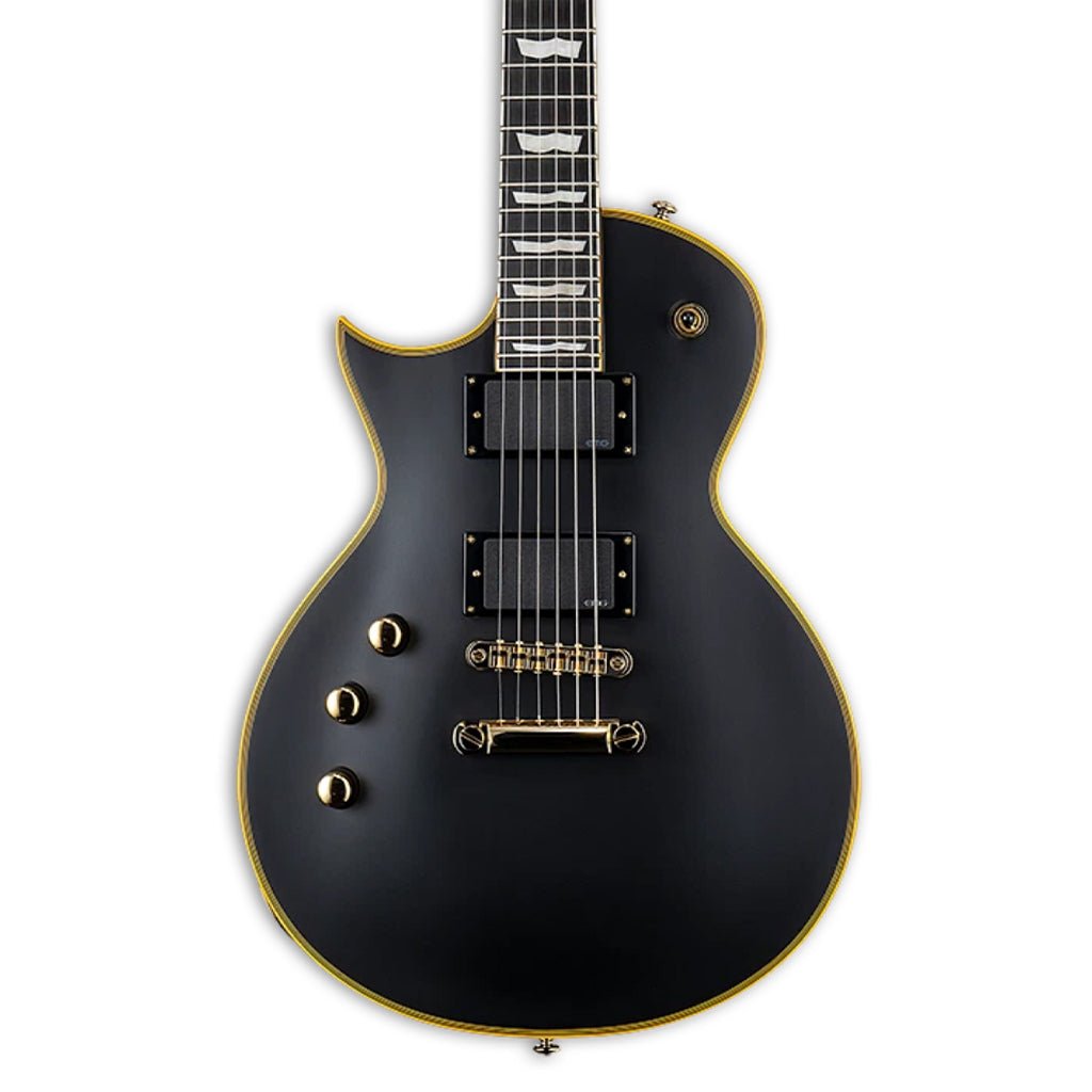 ESP LTD EC-1000 Deluxe Left Handed Electric Guitar - Vintage Black Electric Guitars Sky Music