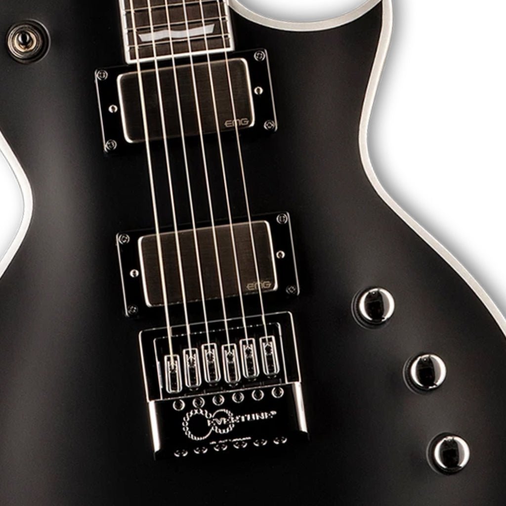 ESP LTD EC-1000 Evertune - Black Satin Electric Guitars Sky Music