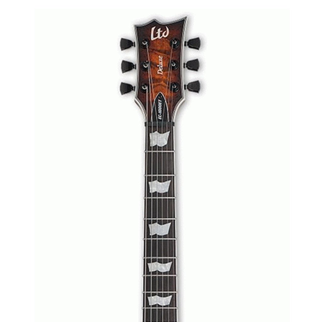 ESP LTD EC-1000 Evertune Quilted Maple - Dark Brown Sunburst Electric Guitars Sky Music