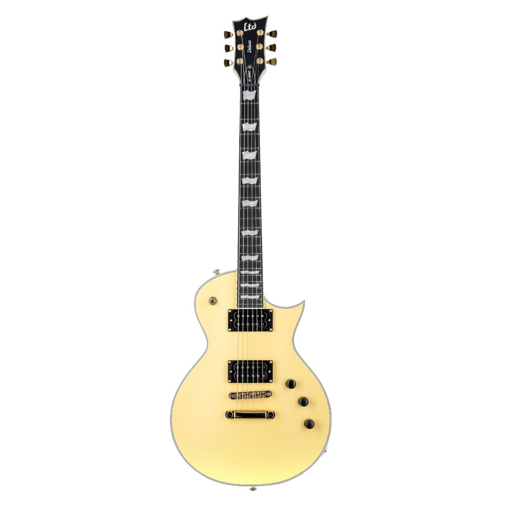ESP LTD EC-1000T CTM Electric Guitar - Vintage Gold Satin Electric Guitars Sky Music