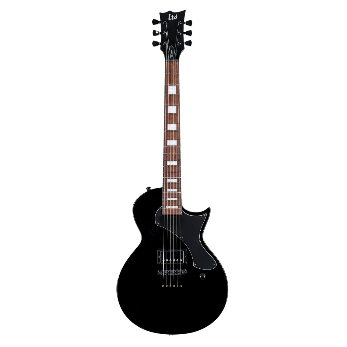ESP LTD EC-201 Flat Top Electric Guitar - Black Electric Guitars Sky Music