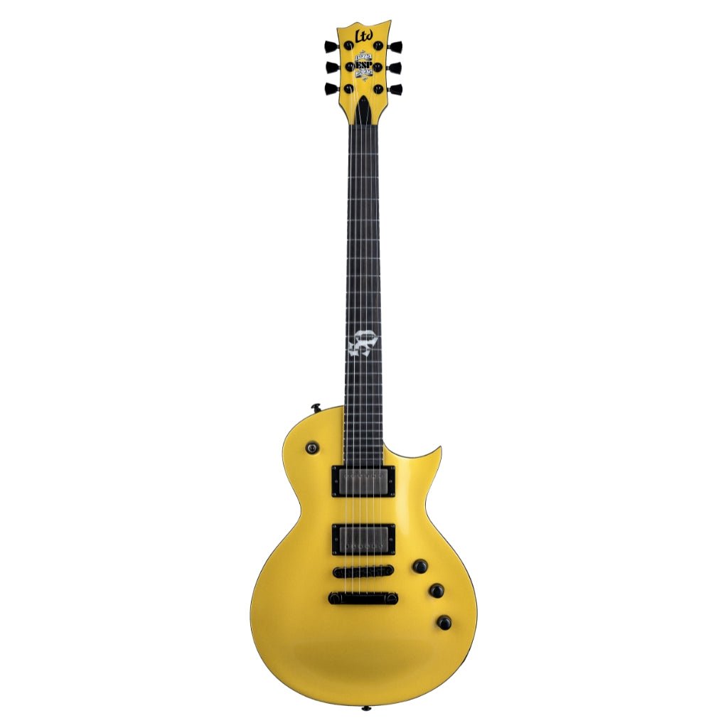 ESP LTD EC-2025 50th Anniversary Electric Guitar - Metallic Gold, Ebony Fingerboard Electric Guitars Sky Music